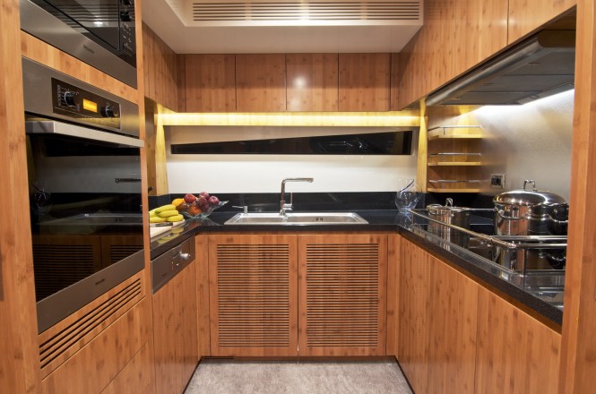 Electra superyacht - Galley Electra superyacht - Galley