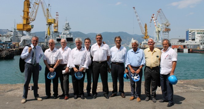 Fincantieri celebrates the 20th anniversary of the Destriero superyacht’s challenge