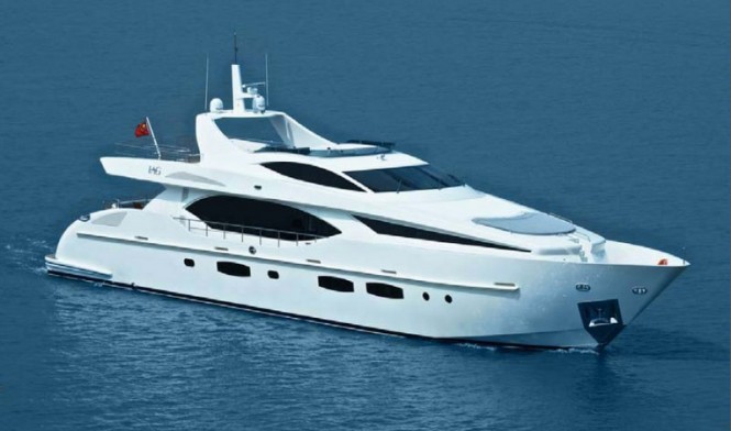 IAG Yachts presented its 100′ superyacht ELECTRA at the Hong Kong Gold Coast Boat Show 2012