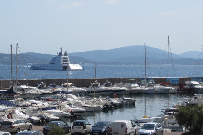 Luxury Blohm Voss Motor Yacht A - Photo credit to Sacha Suzanne Hart