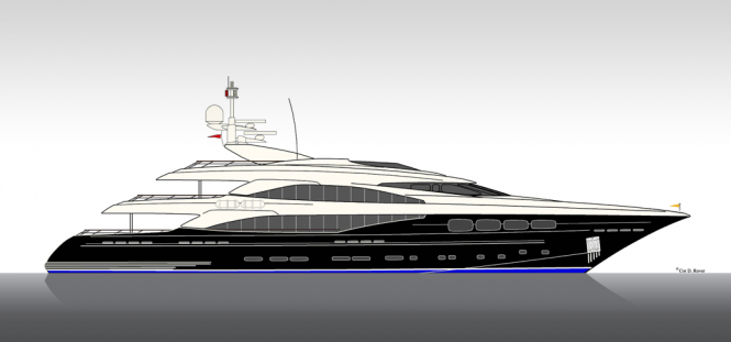 Acico Yachts delivers the 47m motor yacht LADY DEE (Project DYB47)