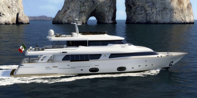 Six superyachts launched by Ferretti Custom Line in 2012