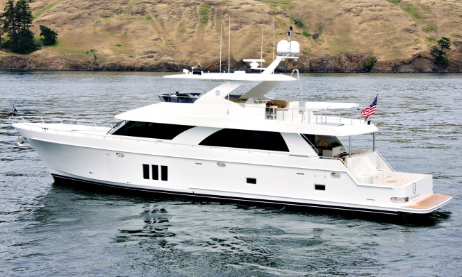 Motor yacht Ocean Alexander 82 Cockpit – the fastest Ocean Alexander superyacht ever built