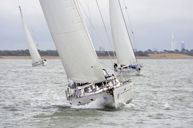 Oyster Regatta – Cowes 2012: Day 3 – The brand new Oyster 575 sailing yacht Isis first in Class 1