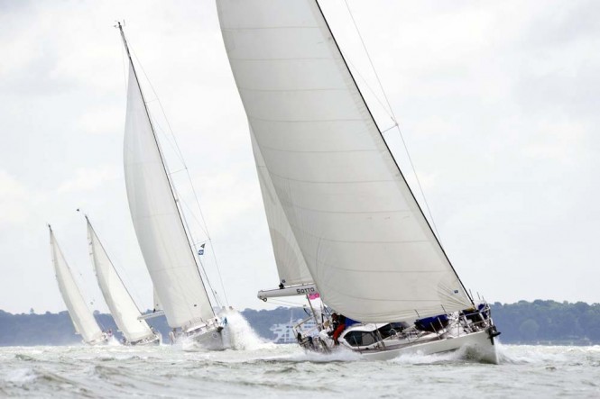 Oyster Regatta – Cowes 2012: Day 4 – Andrew and Ann Walters 56 yacht Asante first on corrected time