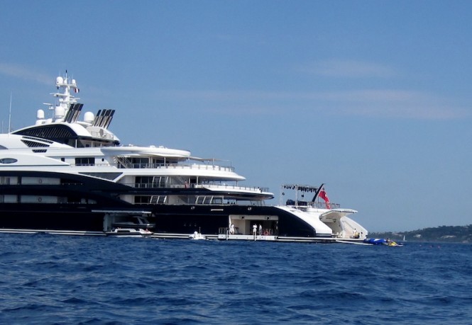 Superyacht SERENE in the Mediterranean Superyacht SERENE in the Mediterranean