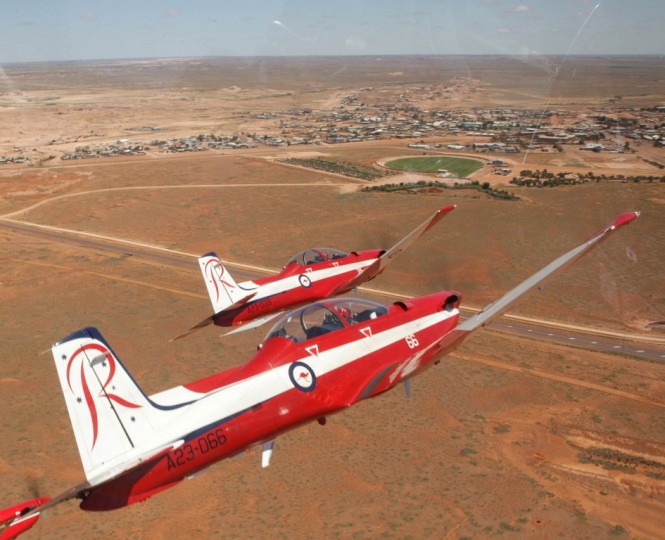 The RAAF Roulettes will fly in formation only three metres apart in a spectacular aerobatics display The RAAF Roulettes will fly in formation only three metres apart in a spectacular aerobatics display