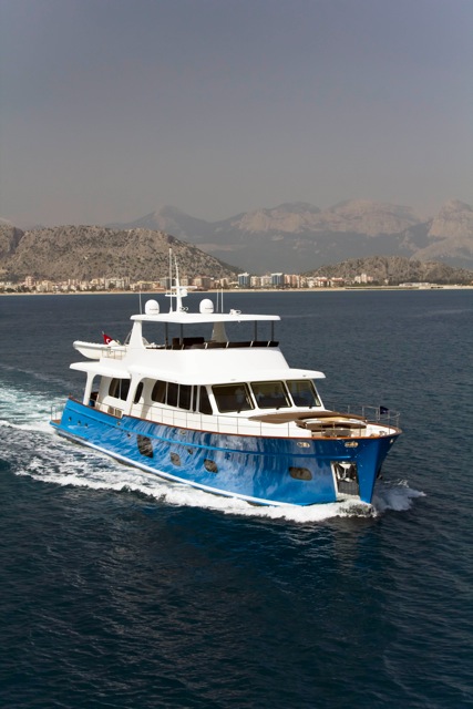 Newly launched Vicem 107 superyacht MONI to premiere at Cannes Boat Show 2012