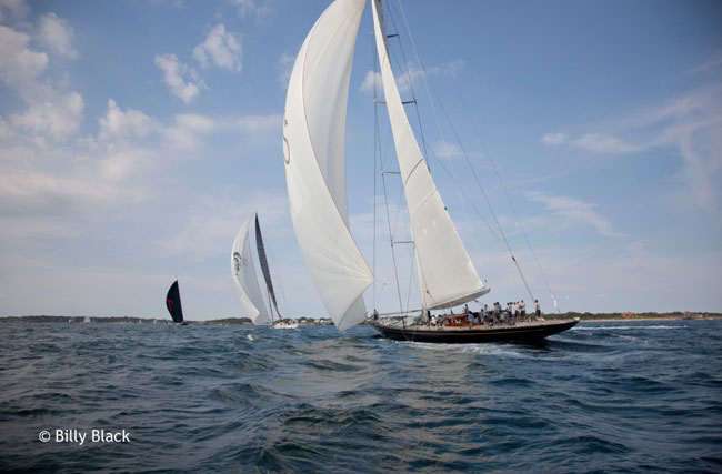 Newport Bucket Regatta 2012: Class and overall honors for the 102ft superyacht INDIO by Wally and Frers