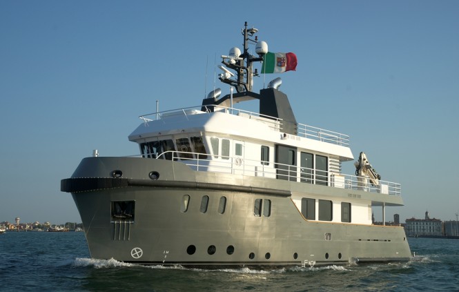 Ocean King 88 motor yacht IRIE MAN by Cantieri Navali Chioggia (CNC) delivered
