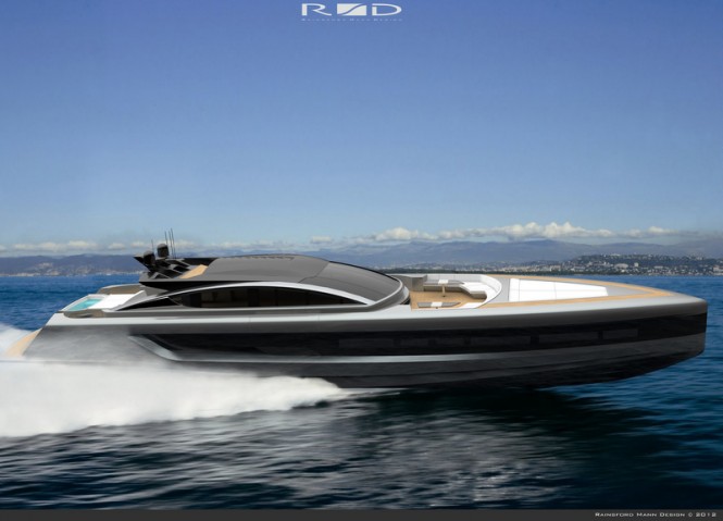 The new 38m motor yacht AeroSuper 38 by Rainsford Mann Design (RMD)