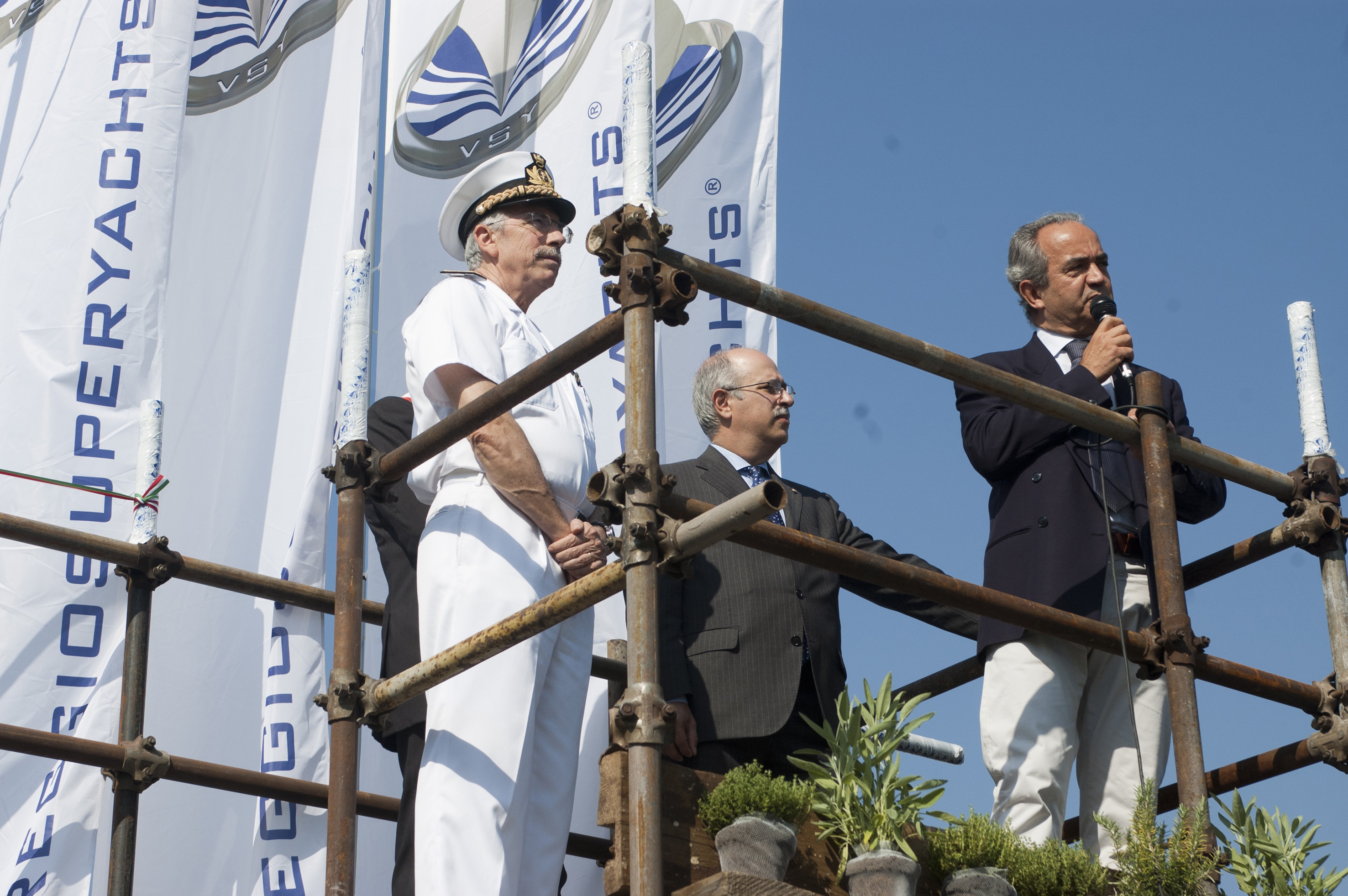 A big ceremony for the launching of the 72m superyacht Stella Maris A big ceremony for the launching of the 72m superyacht Stella Maris