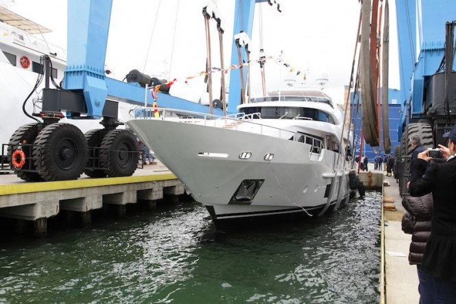 Benetti delivers Delfino 93 motor yacht OCEAN DRIVE