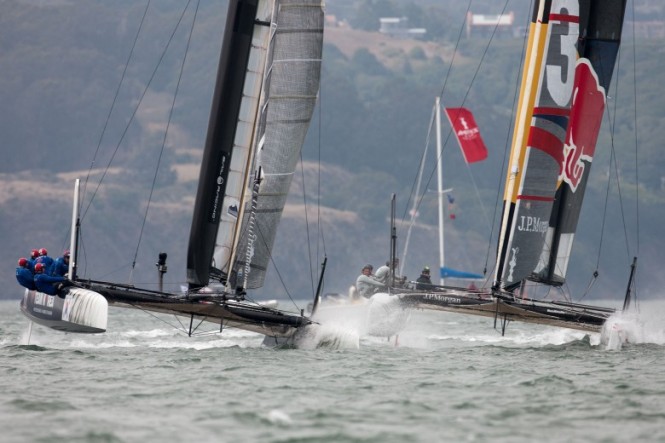 ACWS San Francisco: Day 1 – A great success for Luna Rossa and Ben Ainslie