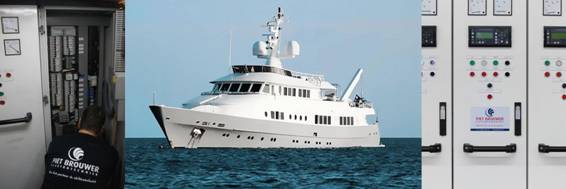 Piet Brouwer’s new power management system for the 42m charter yacht BERZINC