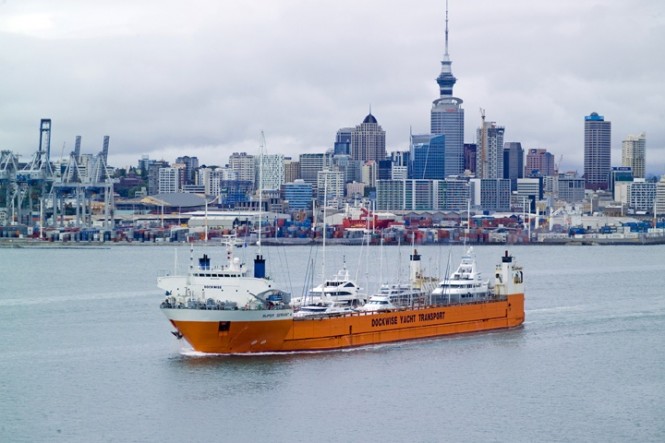 Dockwise Yacht Transport teams up with New Zealand Millennium Cup
