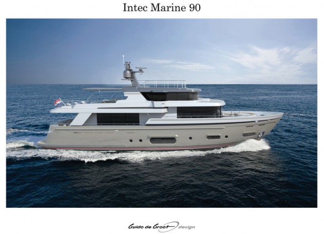Intec Marine 90 Hybrid yacht Intec Marine 90 Hybrid yacht