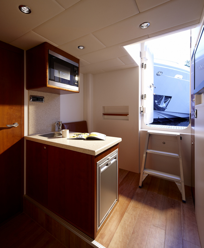 Interior aboard My Way superyacht Interior aboard My Way superyacht