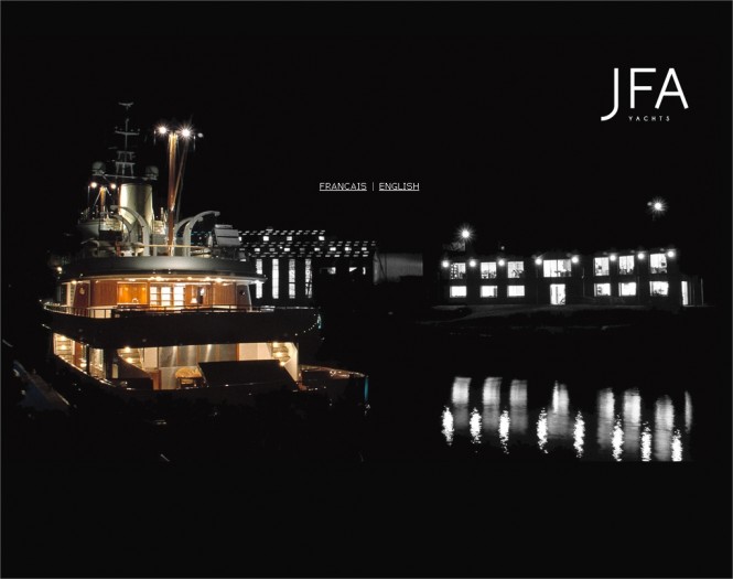 New website launched by JFA Yachts