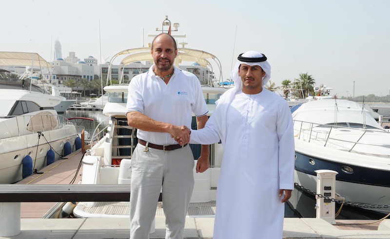 A co-operation agreement between Dubai Creek Marina and ART Marine Marinas