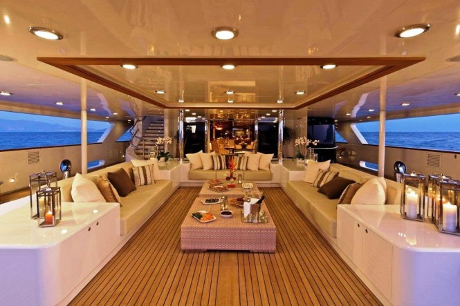 Main Deck - O'MEGA yacht Main Deck - O'MEGA yacht