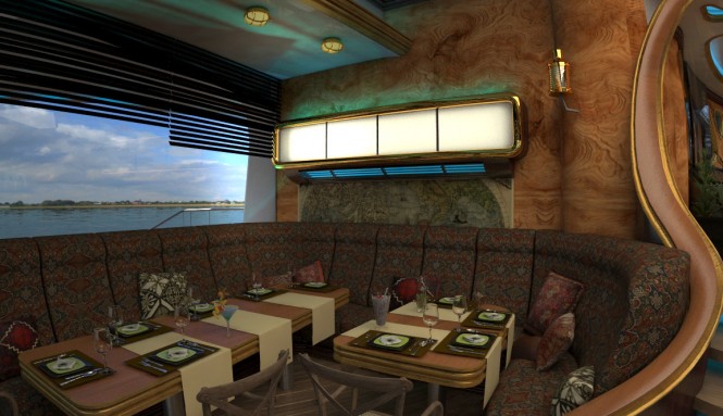 Orsos Island yacht - Dining Orsos Island yacht - Dining
