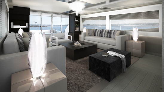 Pearl 75 yacht - Interior Pearl 75 yacht - Interior