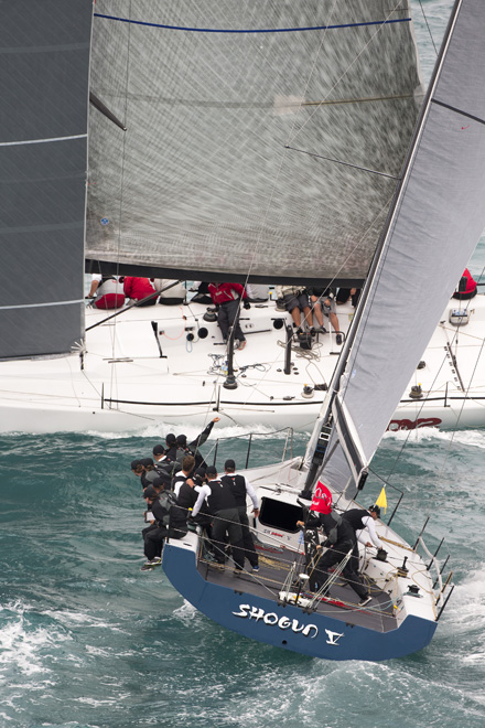 Sailing yachts Shogun V and Yendys - Photo Credit: Andrea Francolini/Audi Sailing yachts Shogun V and Yendys - Photo Credit: Andrea Francolini/Audi