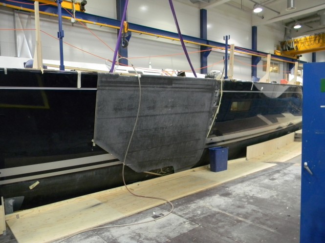 The Swan 90 has been transformed and returned to her former glory (c) Nautor's Swan 2012 The Swan 90 has been transformed and returned to her former glory (c) Nautor's Swan 2012