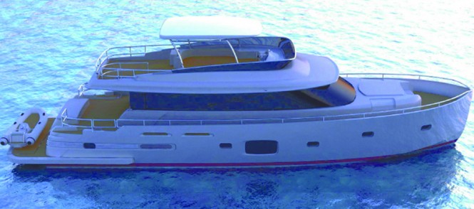 Motor yacht Magellano 76 by Azimut to be exhibited at the 2012 Genoa Boat Show