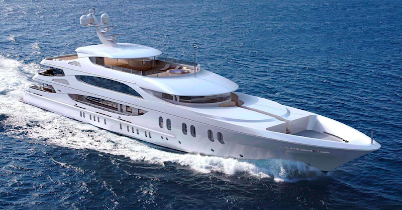 Newly delivered 57m Trinity luxury yacht LADY LINDA to debut at MYS 2012