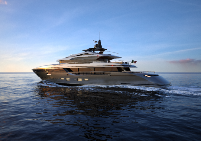M50 superyacht project by Mondo Marine and Hot Lab Design