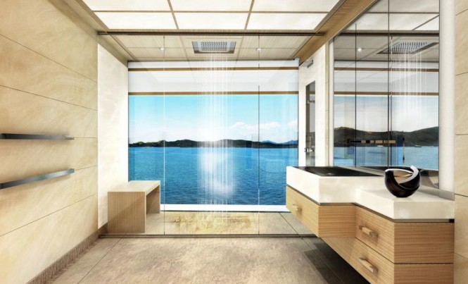 110m megayacht Equilibrium - Bathroom 110m megayacht Equilibrium - Bathroom