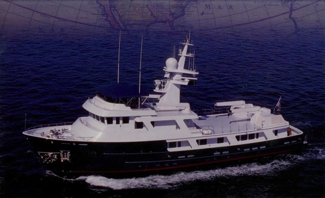 Dometic Marine’s Breathe Easy™ In-Duct Air Purifiers and VacuFlush® toilet systems for the 125ft Delta Marine motor yacht HURACAN