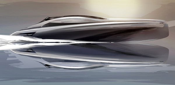 Mercedes-Benz Style and Silver Arrows Marine presented the latest 14m GRANTURISMO superyacht tender at the 2012 MYS