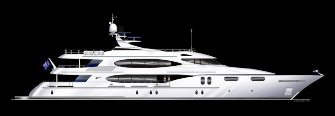 Trinity motor yacht LADY SURA (T059) launched