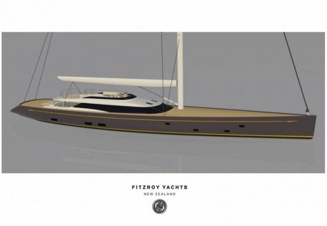 Fitzroy built and Dubois designed 50m sailing yacht OHANA (G50) to make her debut at NZ Millennium Cup