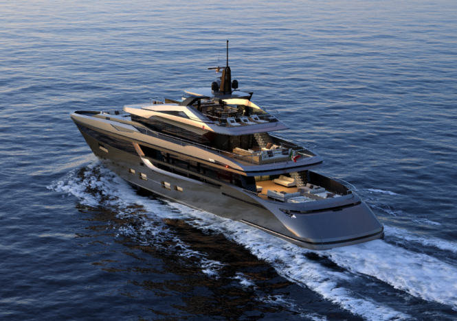 7 Luxury yacht Project M50 designed by Hot Lab for Mondo Marine Luxury yacht Project M50 designed by Hot Lab for Mondo Marine