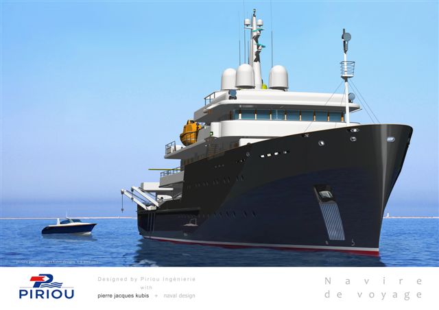 Wajer Osprey 37 yacht tender for the 75m Piriou explorer yacht