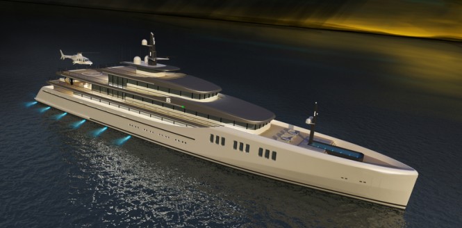 Motor yacht LIQUID SILVER concept – a Vripack designed Research Vessel re-invented