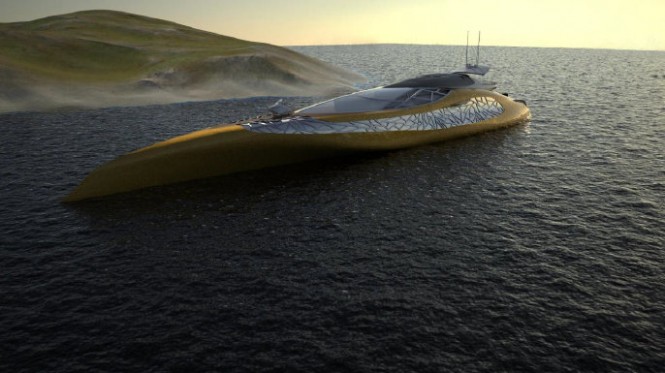 Theodoros Fotiadis designed 135-metre motor yacht concept