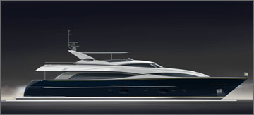 Alia Yachts launch the 36-metre motor yacht ALIYONI