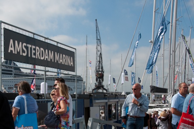 HISWA Amsterdam in-water Boat Show 2012 hosted by Amsterdam Marina