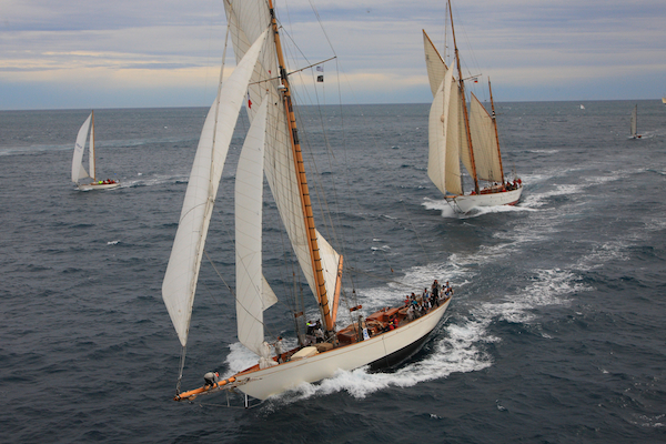 Classic yachts competing in the 2012 Regates Royales Classic yachts competing in the 2012 Regates Royales
