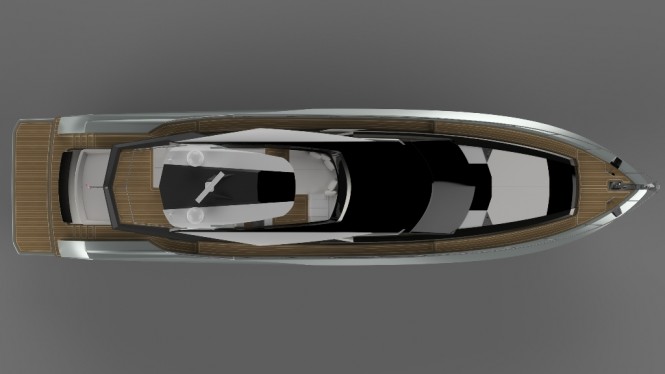 Couach 2300 Fly - view from above