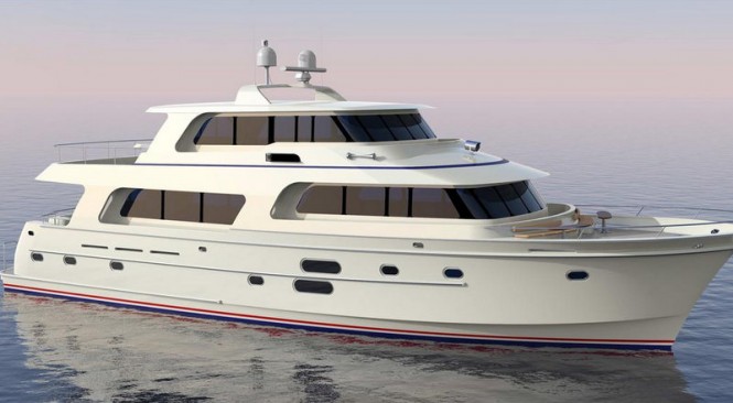 The latest motor yacht Endurance 870 by Hampton Yacht