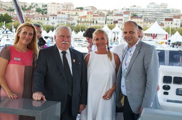 Sunreef Yachts’ 10th Anniversary Celebrations in Cannes attended by President Lech Walesa