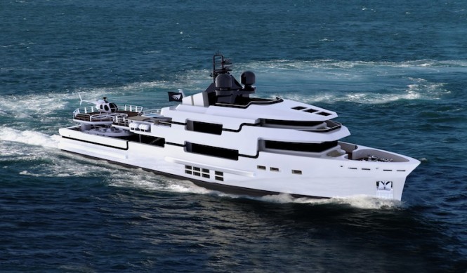 45m Power Explorer Yacht TUG – a new concept by Newcruise