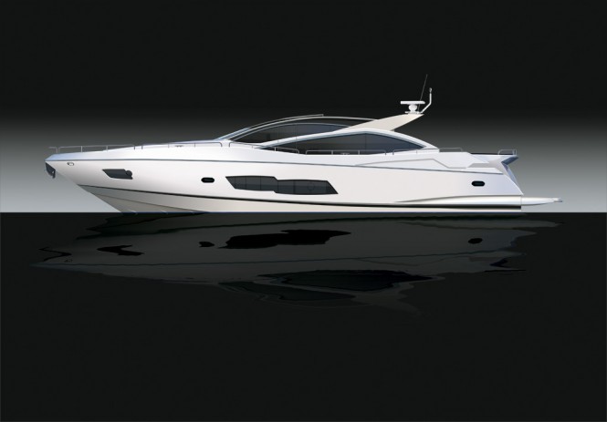 The new Sunseeker motor yacht Predator 80