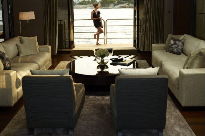 Luxury yacht Imperial Princess - Saloon Luxury yacht Imperial Princess - Saloon